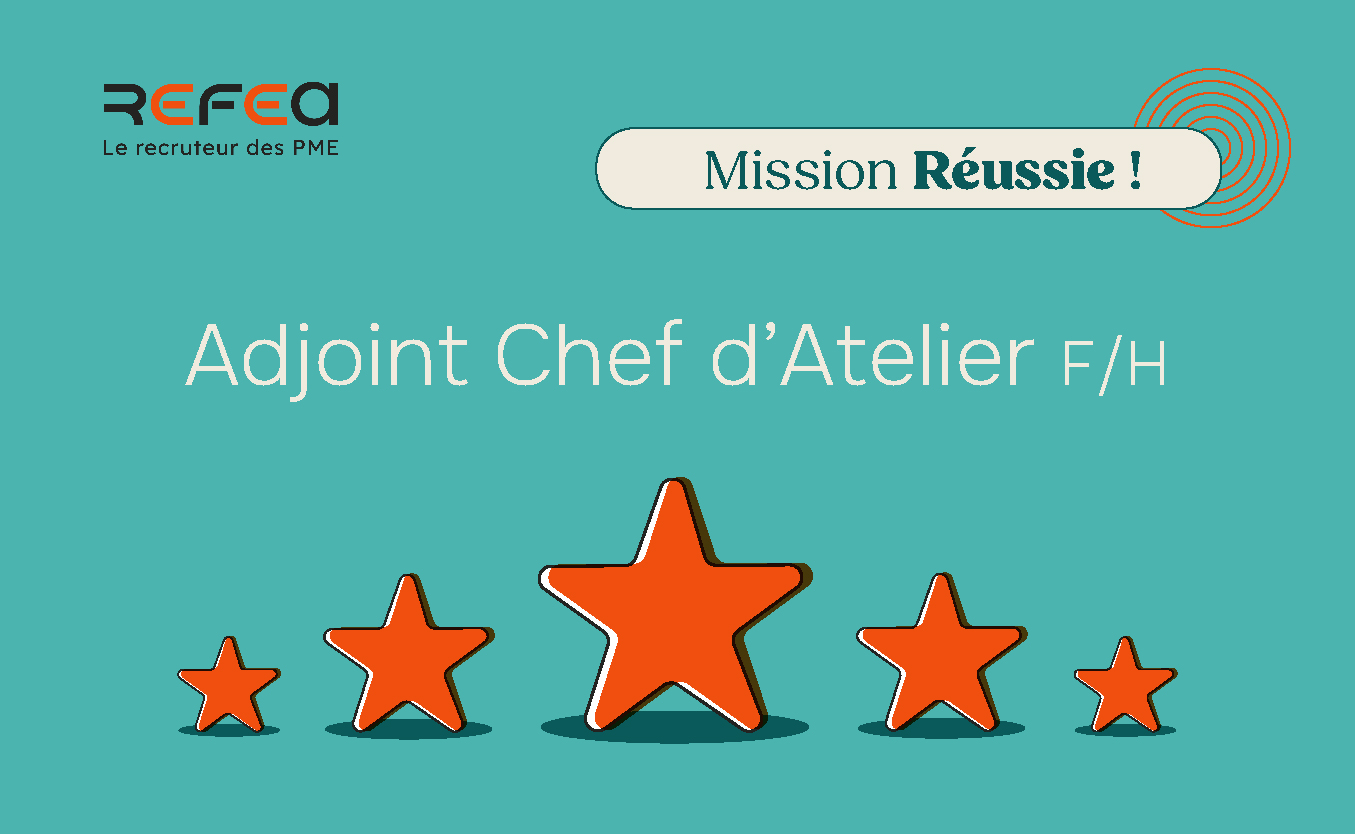 Adjoint Chef d’Atelier F/H