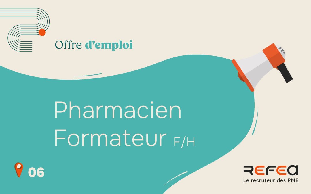 Pharmacien Formateur F/H