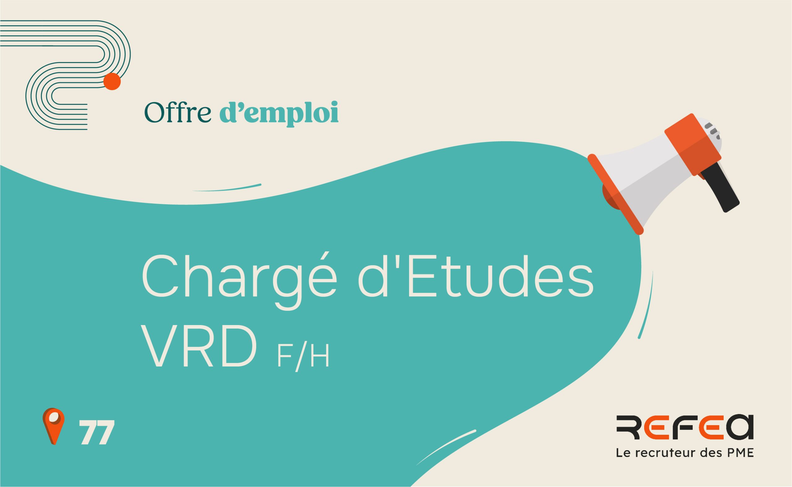 Chargé d'Etudes VRD F/H