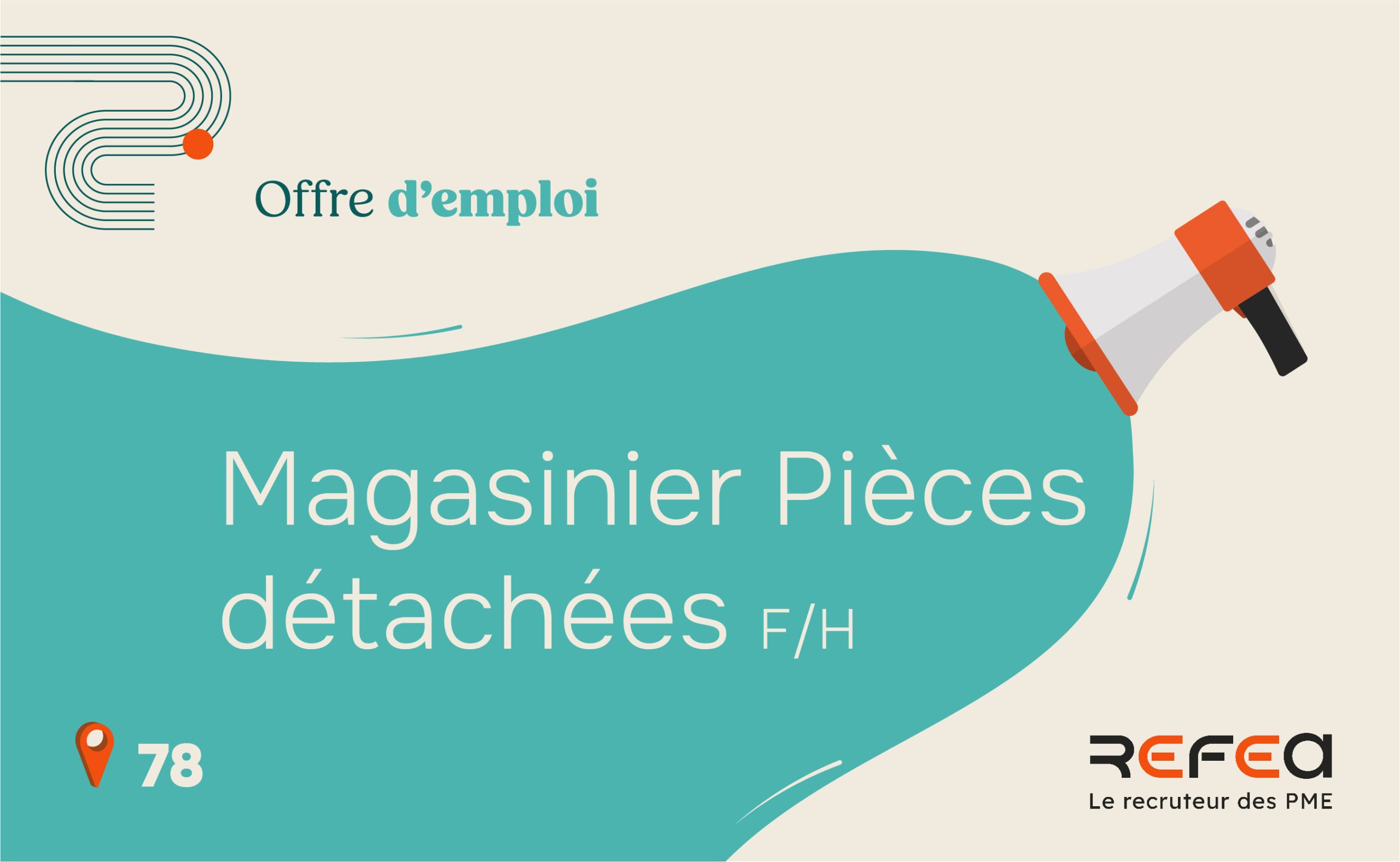 Magasinier Pièces détachées F/H