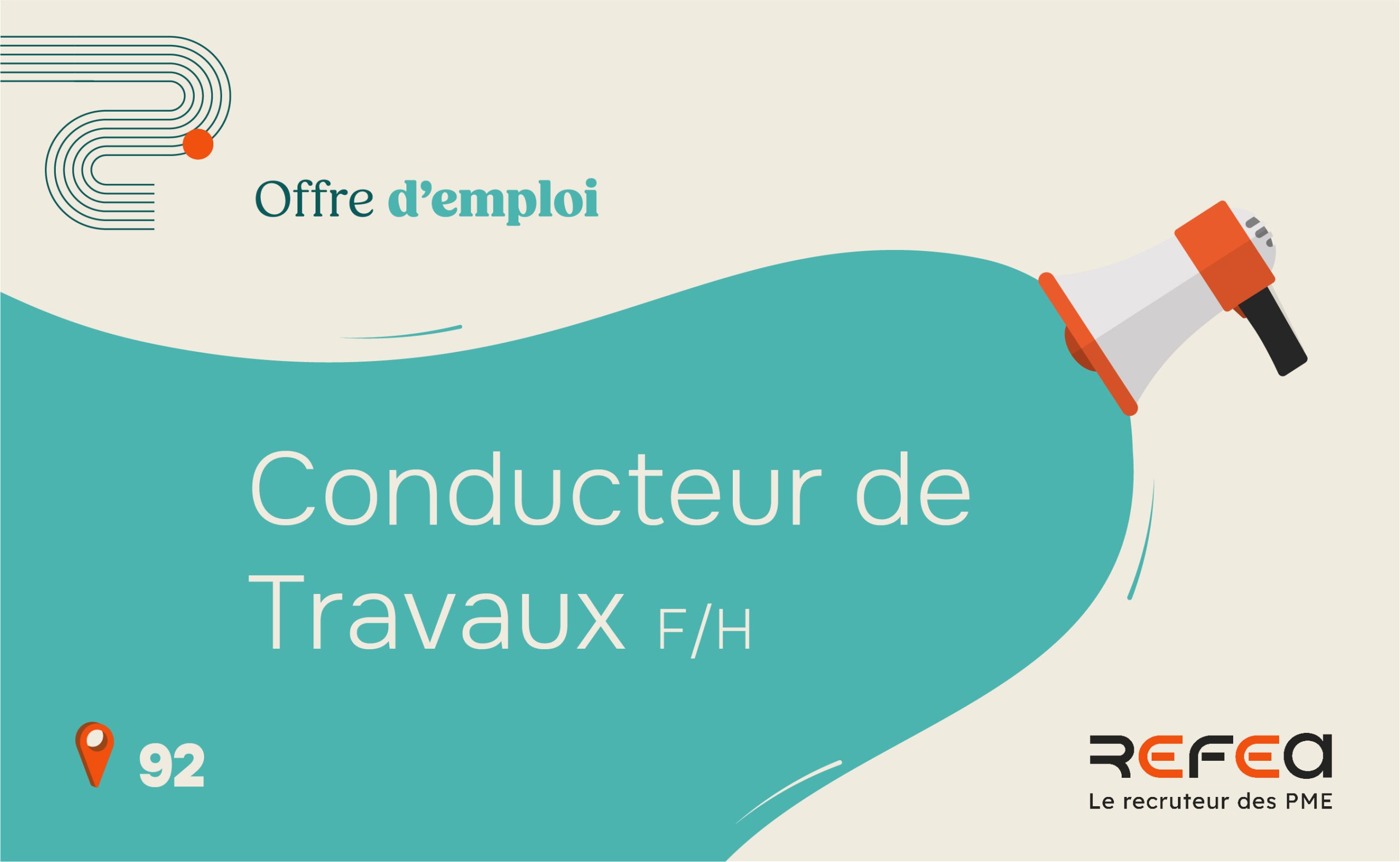 Conducteur de Travaux F/H