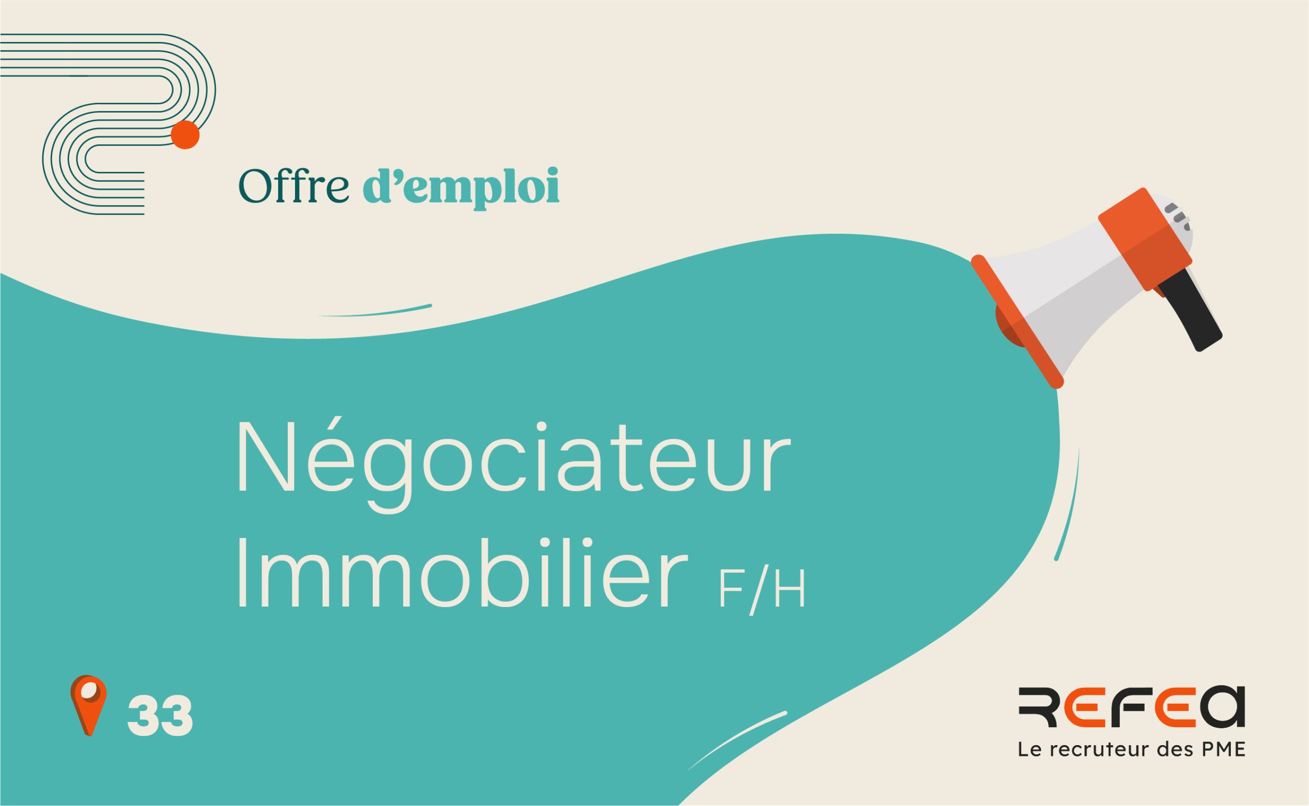 Négociateur Immobilier F/H