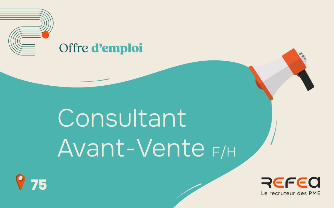 Consultant Avant-Vente F/H