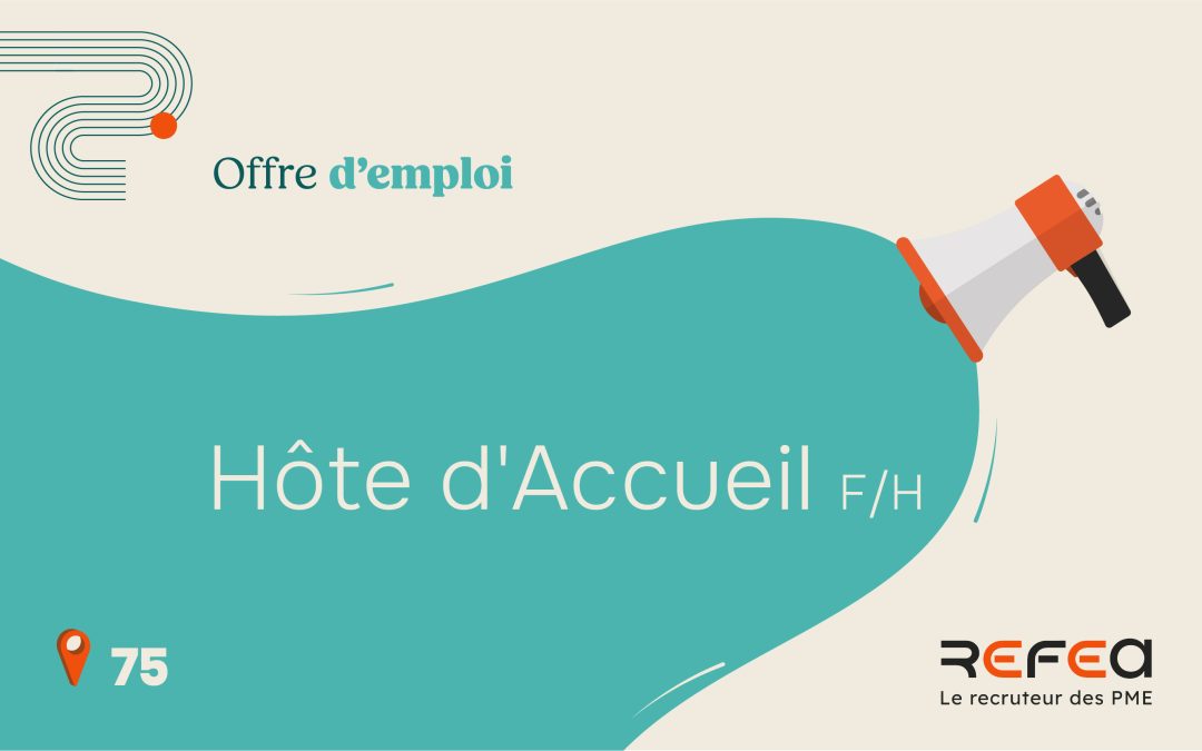 Hôte d’Accueil F/H