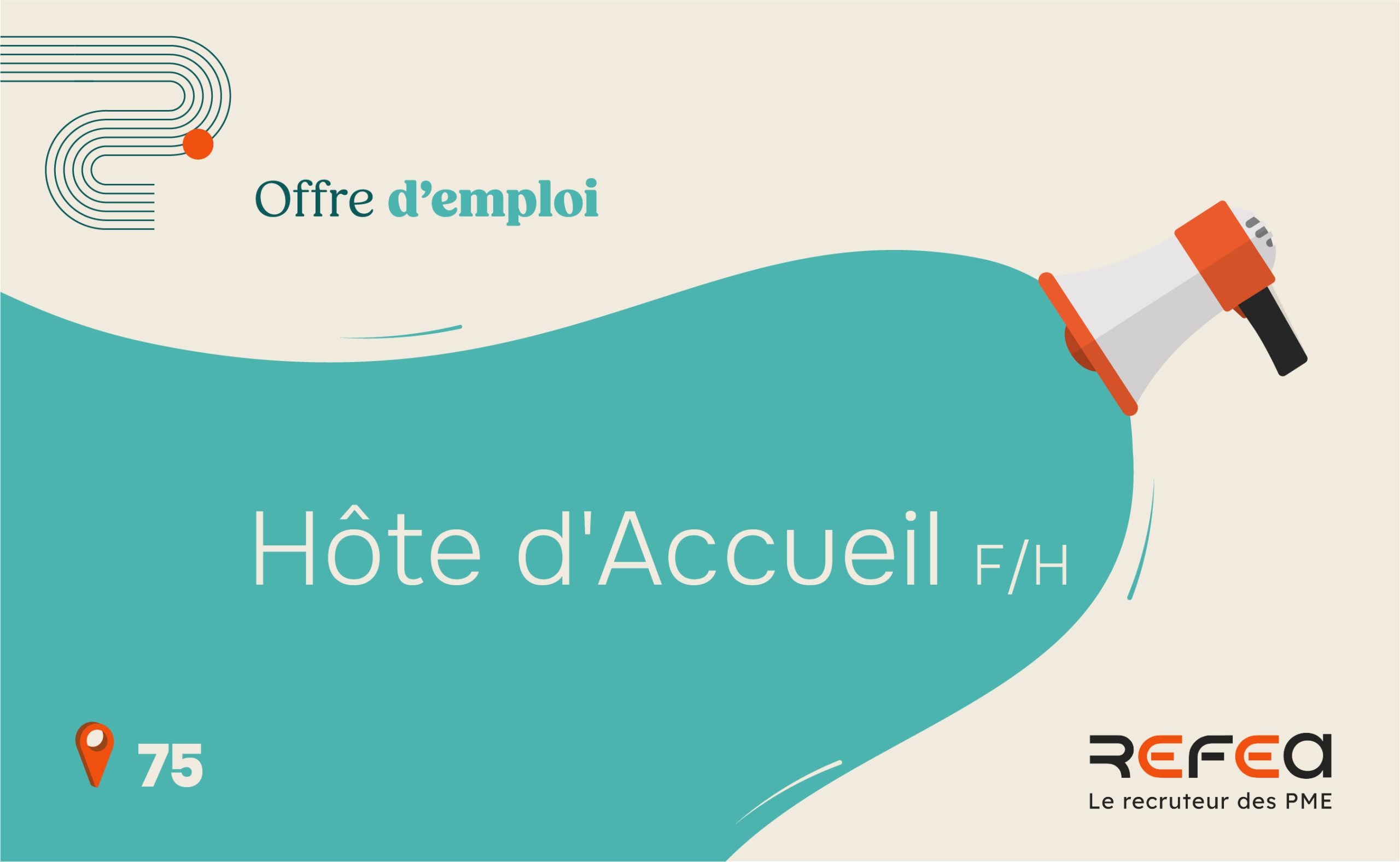 Hôte d'Accueil F/H