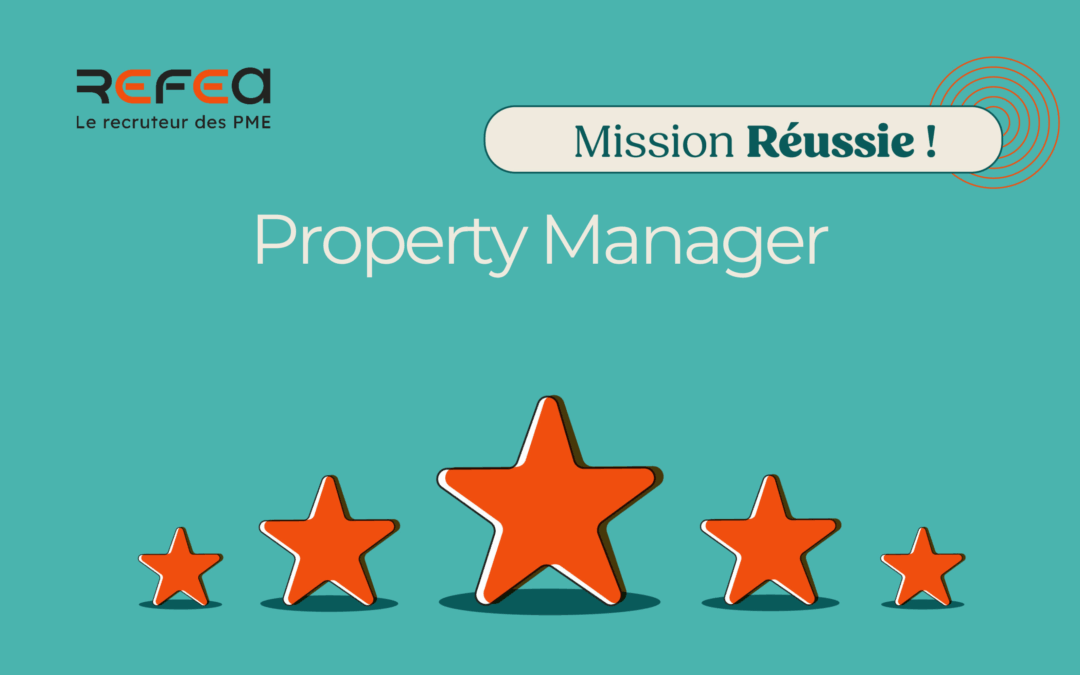 Mission Réussie ! Property Manager F/H
